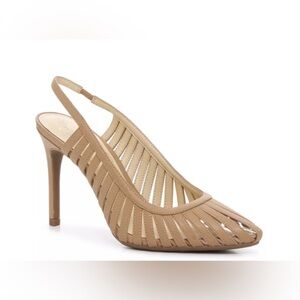 Jessica Simpson Tan Strappy Heels